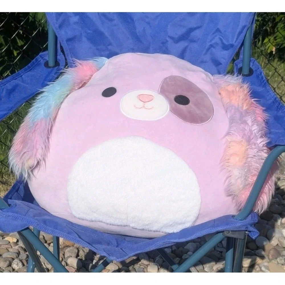 Squishmallow Barb The Dog Huge Puppy Dog Target Exclusive Pink Rainbow